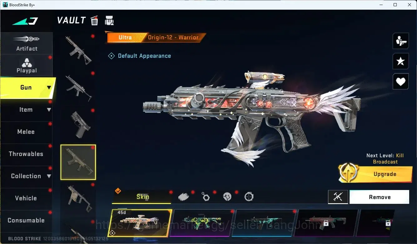 Blood Strike Accounts ASIA|LIMITED,AR97|COLLAB,QBZ95|EVOLVED,FAL|ULTRA,M image 8