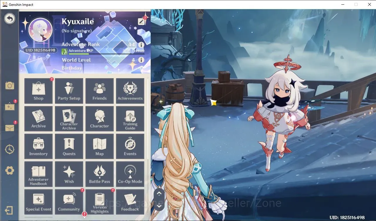 Genshin Impact Accounts Others ASIA|AR 44|3 Limit+2 Sign(*5 Wpn)|Vesna+Sign,Vodyanitsa+Sign,YumeMizuki Mizuki||CHEK 1