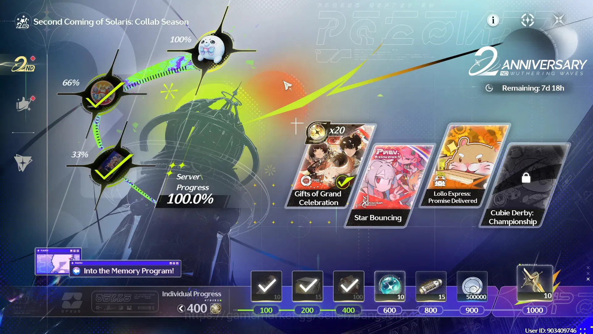 Wuthering Waves Accounts SEA|UL 8 | Starter | 10x 5* Char: Aemeath, Lingyan image 13