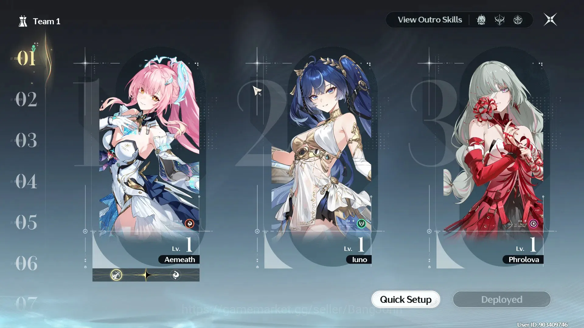 Wuthering Waves Accounts SEA|UL 8 | Starter | 10x 5* Char: Aemeath, Lingyan image 14