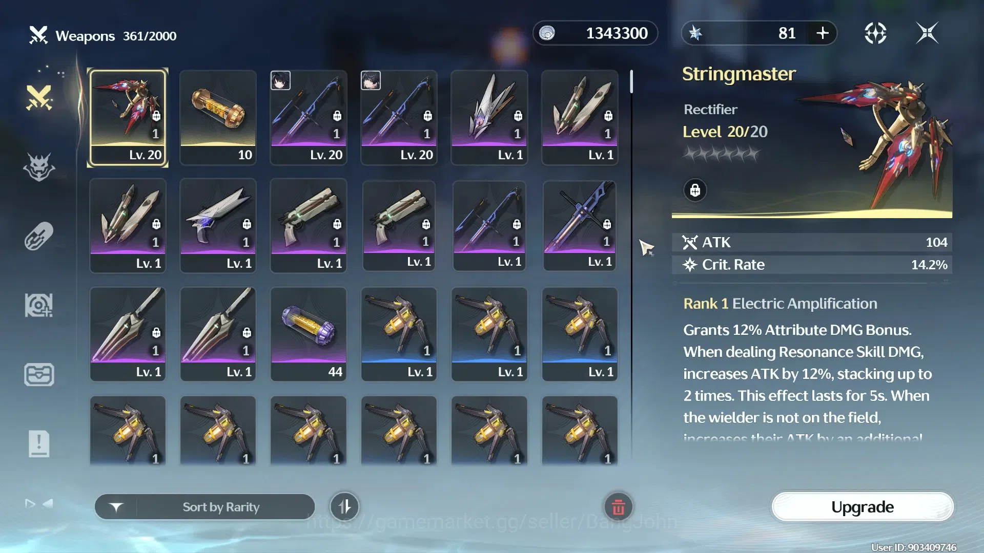 Wuthering Waves Accounts SEA|UL 8 | Starter | 10x 5* Char: Aemeath, Lingyan image 5