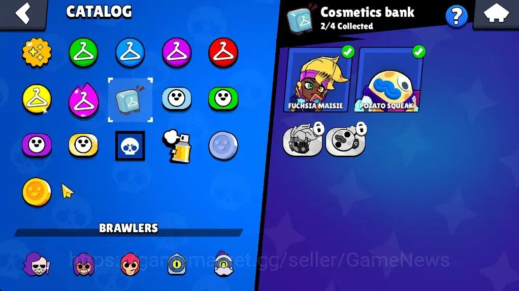 Brawl Stars Accounts 1011 Trophy|12 Brawler|1 Epic(Fuchsia Maisie) 1 Su image 14
