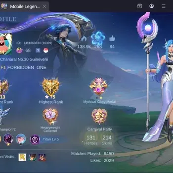 Mobile Legends: Bang Bang Accounts Collector Global|Hero131|Skin214|Renowned|Collect Natalia|LB Tigreal,Harith,Granger|VENOM