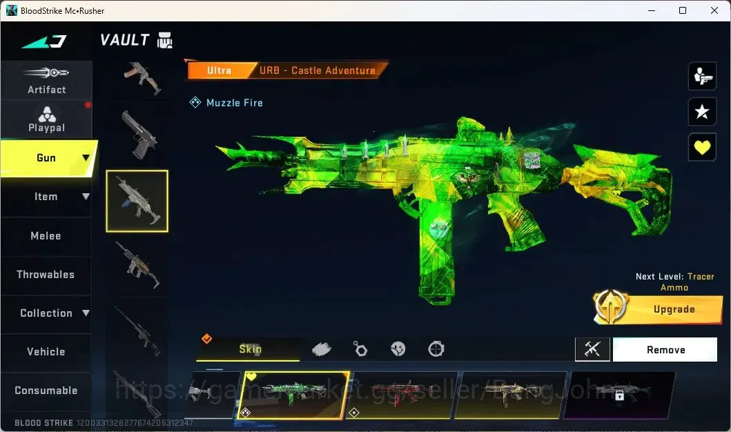 Blood Strike Accounts ASIA | COLLAB: TR JACK, AOT FAL | LIMITED RPK Verm image 7