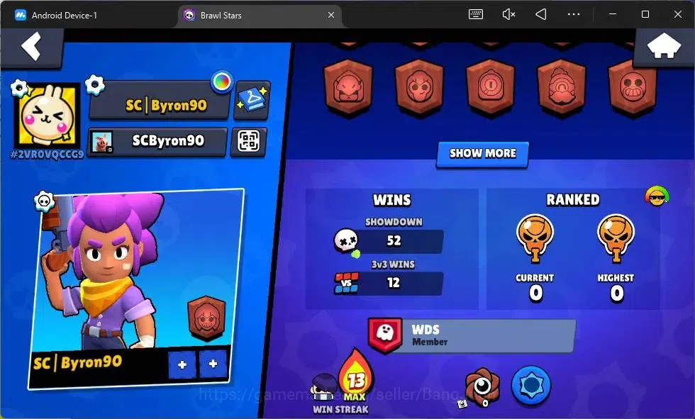 Brawl Stars Accounts Global | 1087 Thropy| 20 Brawler|4 Hypercharge(She image 3