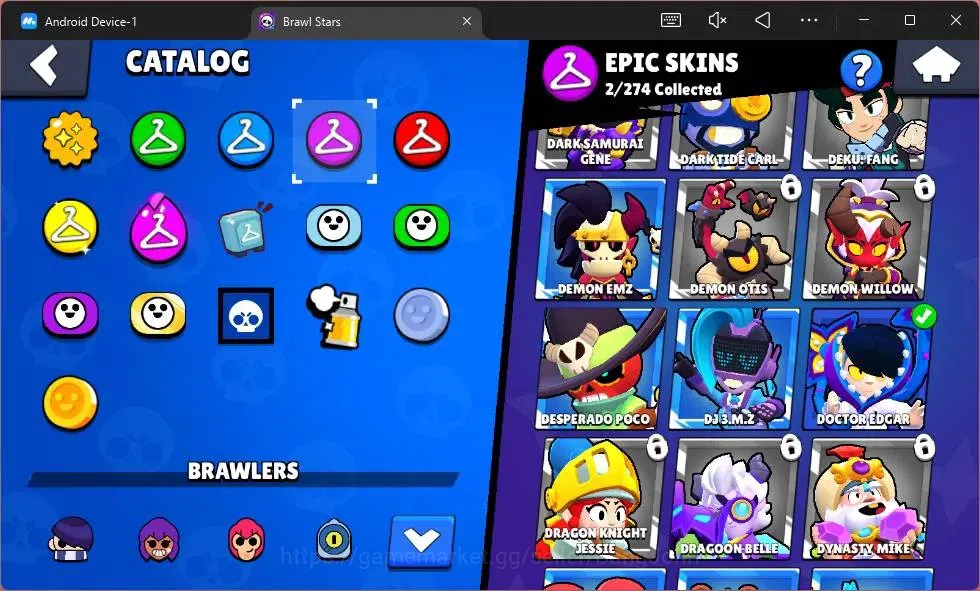 Brawl Stars Accounts Global | 1087 Thropy| 20 Brawler|4 Hypercharge(She image 9