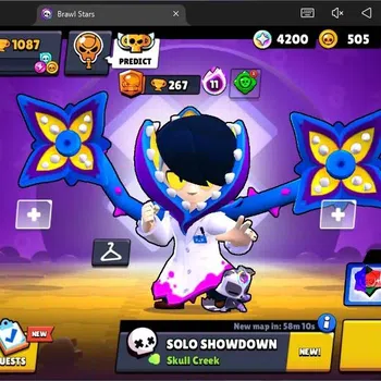 Brawl Stars Accounts Global | 1087 Thropy| 20 Brawler|4 Hypercharge(Shelly,Nita,Gus,Edgar) | 4.2K Bling |2 Epic Skins