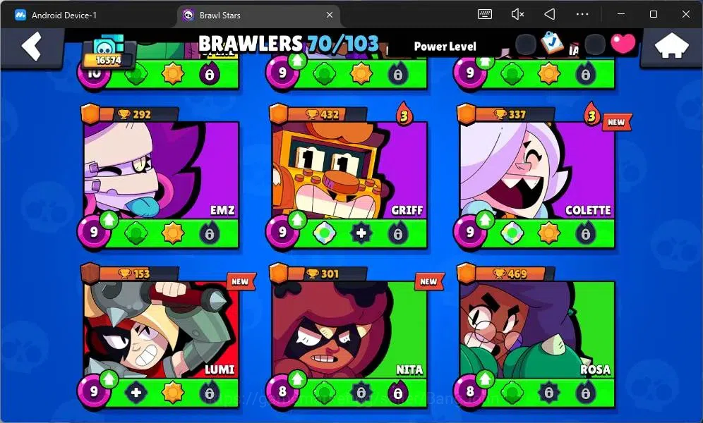 Brawl Stars Accounts Global|16574 Thropy|70 Brawler|4 Max Hypercharge|7 image 7