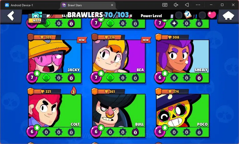 Brawl Stars Accounts Global|16574 Thropy|70 Brawler|4 Max Hypercharge|7 image 9