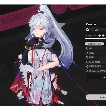 Neverness to Everness Accounts SEA|Starter HL23|1Limit(Zankou+Sign+Outfit Red Nightshade) | MC Female Yuzu| 8 Characters