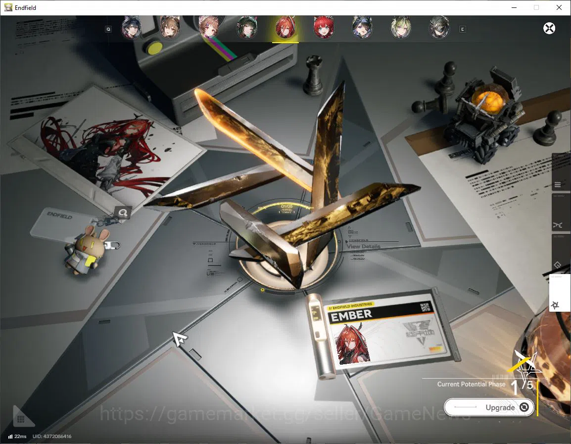 Arknights: Endfield Accounts ASIA|Lv56|SSR7(4Limit)+15(*6WP)|(Laevatain,ZhuangF image 15