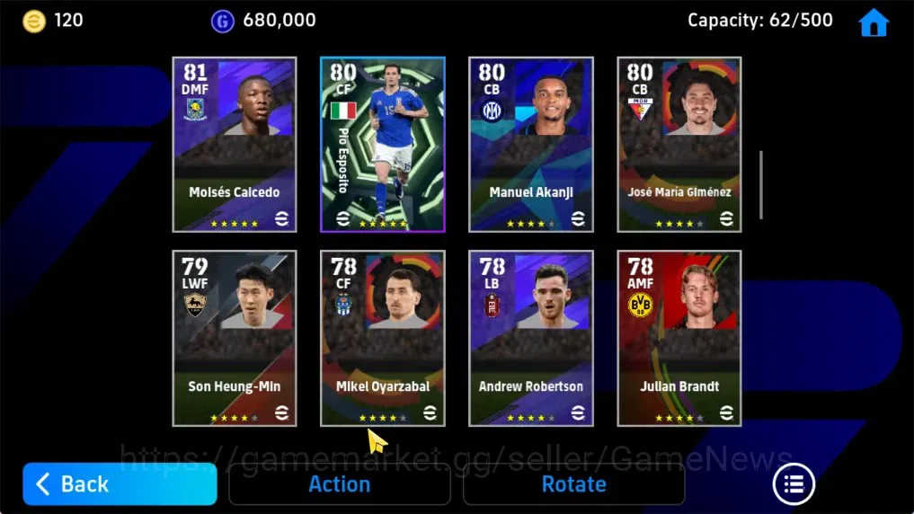 eFootball Accounts Android|Epic Pele,Showtime Neymar Jr,Lee Kang-In,L image 5