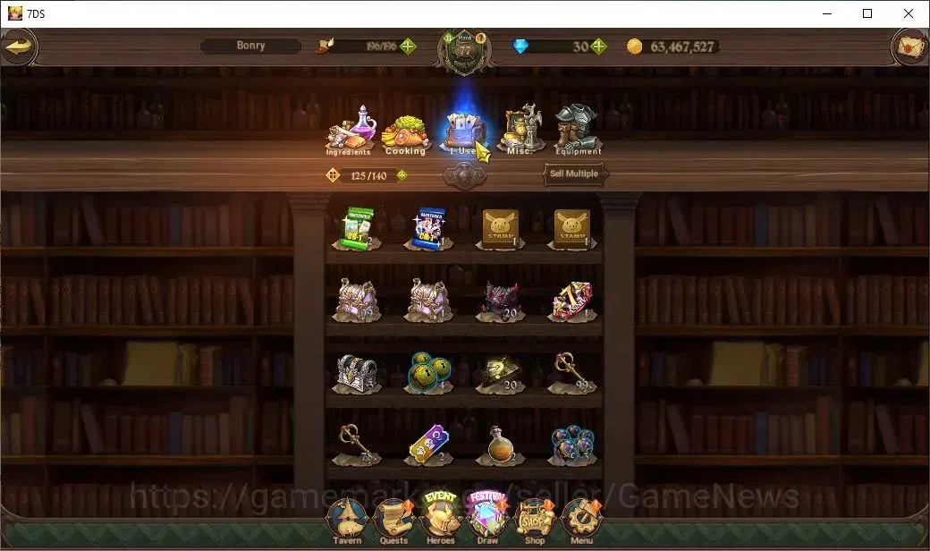 The Seven Deadly Sins: Grand Cross Accounts Global|3,2M CC|34 LS|5 LR+6 UR+Collab ReZero|SubaB image 18