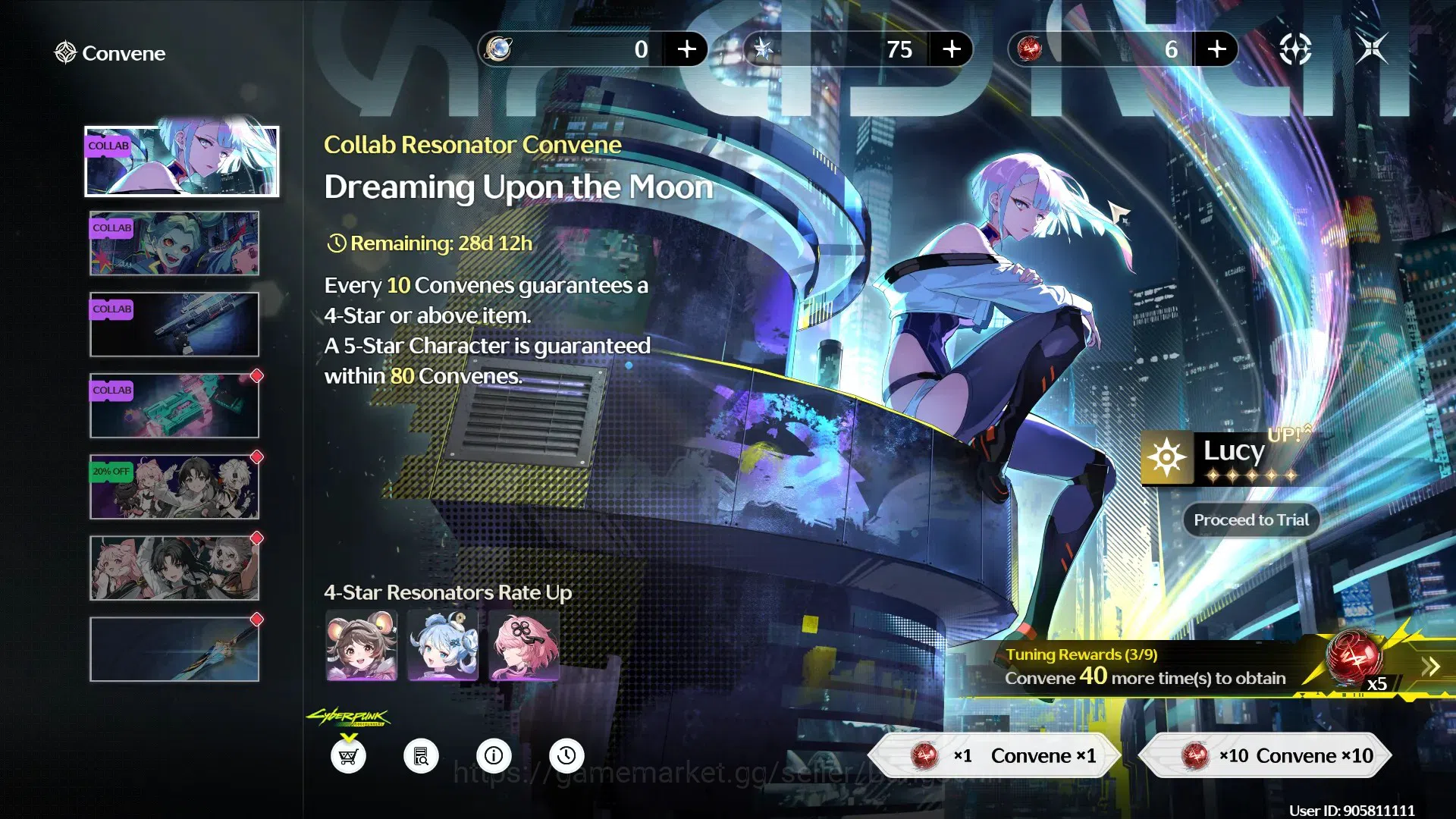 Wuthering Waves Accounts SEA | UL 17 | STARTER Lucy + Rebecca |TakeMail WW0 image 17