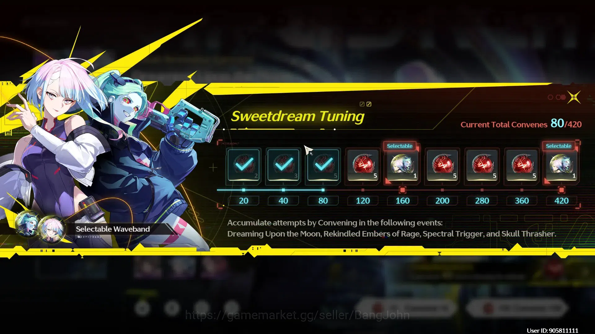 Wuthering Waves Accounts SEA | UL 17 | STARTER Lucy + Rebecca |TakeMail WW0 image 18