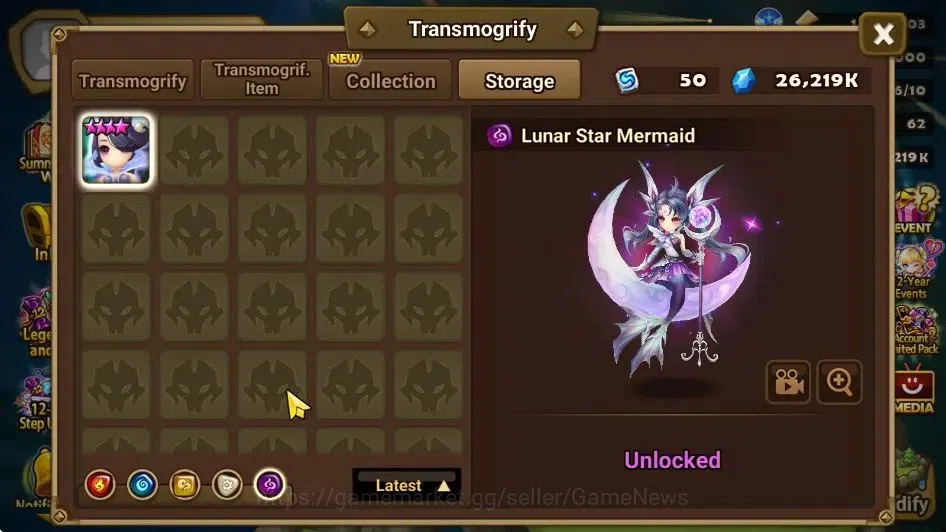 Summoners War: Sky Arena Accounts ASIA Lv 36|1 LD[Eleanor]|14 Total NB5[Feng Yan,Tar image 13