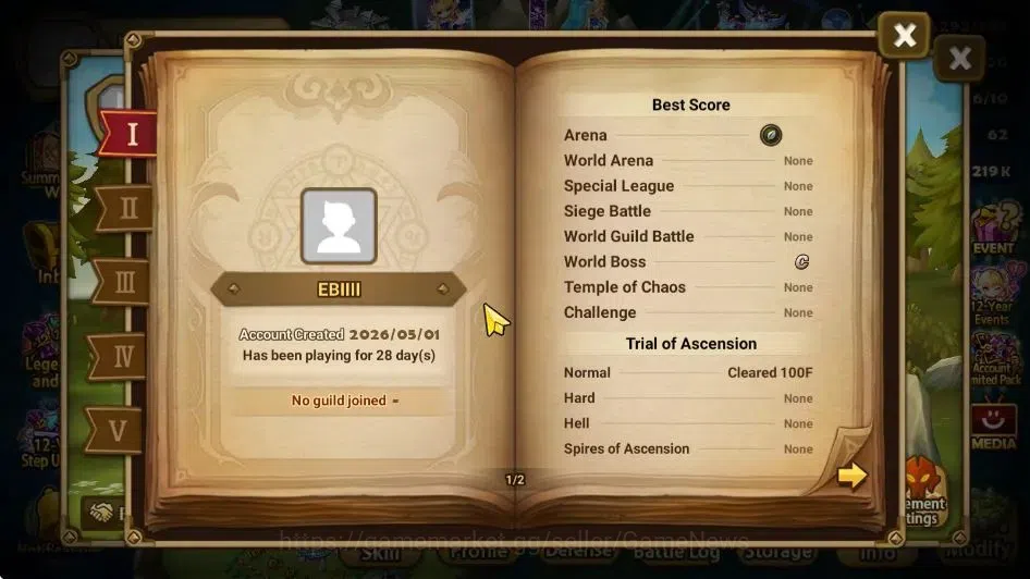 Summoners War: Sky Arena Accounts ASIA Lv 36|1 LD[Eleanor]|14 Total NB5[Feng Yan,Tar image 3