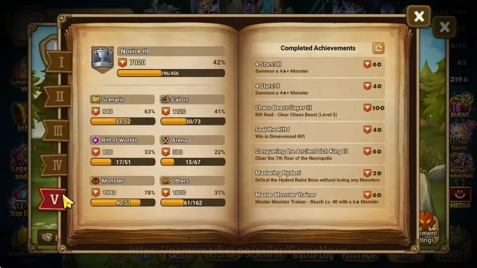 Summoners War: Sky Arena Accounts ASIA Lv 36|1 LD[Eleanor]|14 Total NB5[Feng Yan,Tar image 7