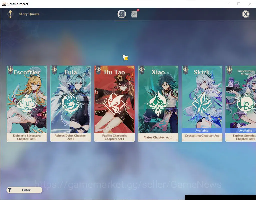 Genshin Impact Accounts ASIA|AR55| 5 Limited+2(*5Weapon)|[HuTaoC3+sign,Rai image 12
