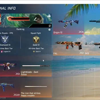 Blood Strike Accounts Collab Skin ASIA|1 ETERNAL: ,MP7||2 COLLAB: M4A1+SKS ||3Ultra Melee: DARK FORCE||7 LENGENDARY||CHEK SS