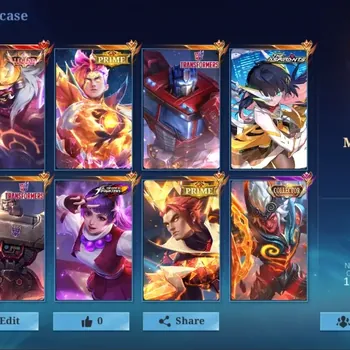 Mobile Legends: Bang Bang Accounts Others Global|496 Skin|MEGA|LEGEND Franco,TRANSFORMERS Johnson Granger Roger,KOF