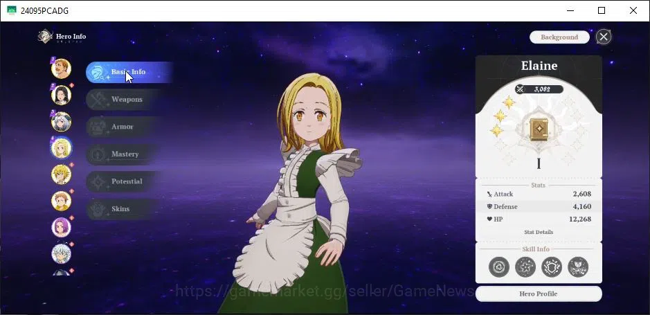The Seven Deadly Sins: Origin Accounts SEA|Lv40|6 SSR [EscanorP6+Sign,MannieP5,ElaineP3,M image 6