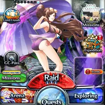 Grand Summoners End-Game Global|Rank 160|2 SP Art|46 Ascend 14 TW(Okarun,Ro image 1