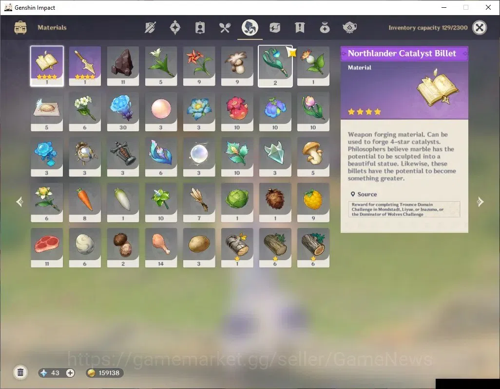 Genshin Impact Accounts Asia| AR 22| Starter With Nicole|All Unset| 1 Limi image 4