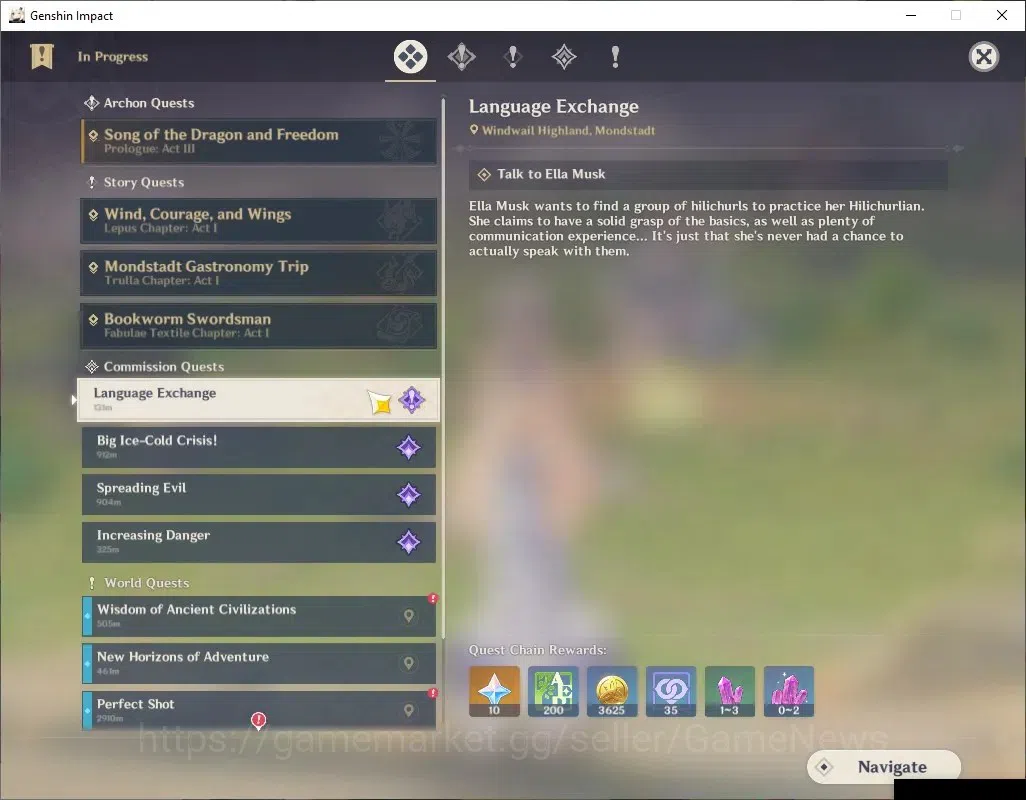 Genshin Impact Accounts Asia| AR 22| Starter With Nicole|All Unset| 1 Limi image 8