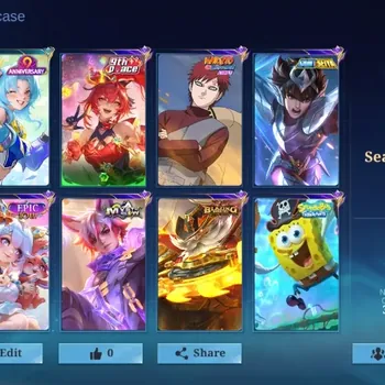 Mobile Legends: Bang Bang Accounts Others Global|109 Skin|Expert|P ACE: Fanny|Gaara:Vale|SaintSeiya: Badang||BLZ:Franco|Epic