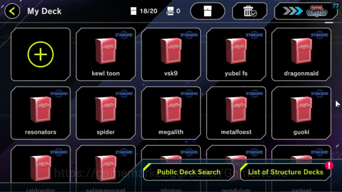 Yu-Gi-Oh! Master Duel Accounts Lv 18 | 18 Deck |Yubelfs,KewlToon,VSK9,Dragon Maid image 2