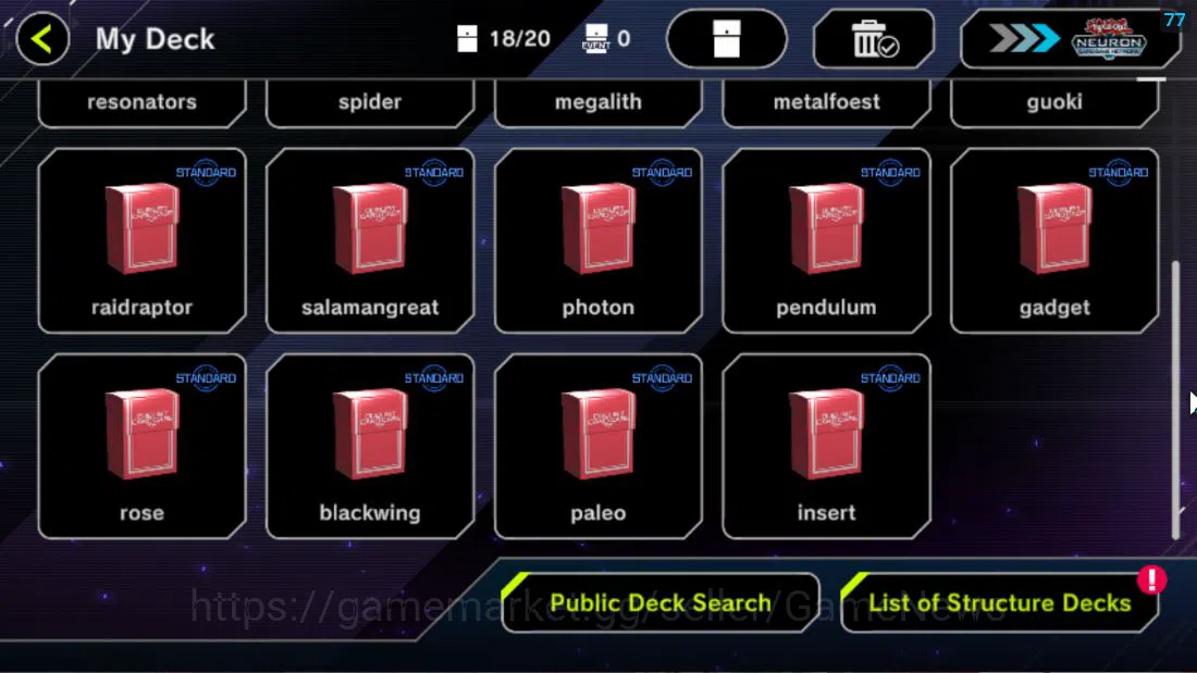 Yu-Gi-Oh! Master Duel Accounts Lv 18 | 18 Deck |Yubelfs,KewlToon,VSK9,Dragon Maid image 3
