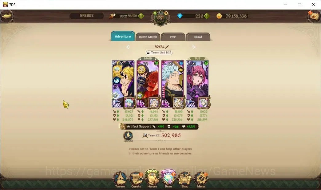 The Seven Deadly Sins: Grand Cross Accounts Asia|3,1M CC|95 LS 220 Dm|4 LR 9 UR|Desire,H Gowth image 10
