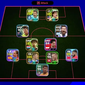 eFootball Accounts Legends & Iconic Players Mobile|PW 3047|Epic Aguero,Cahill,Dahari,Rijkaard|Showtime