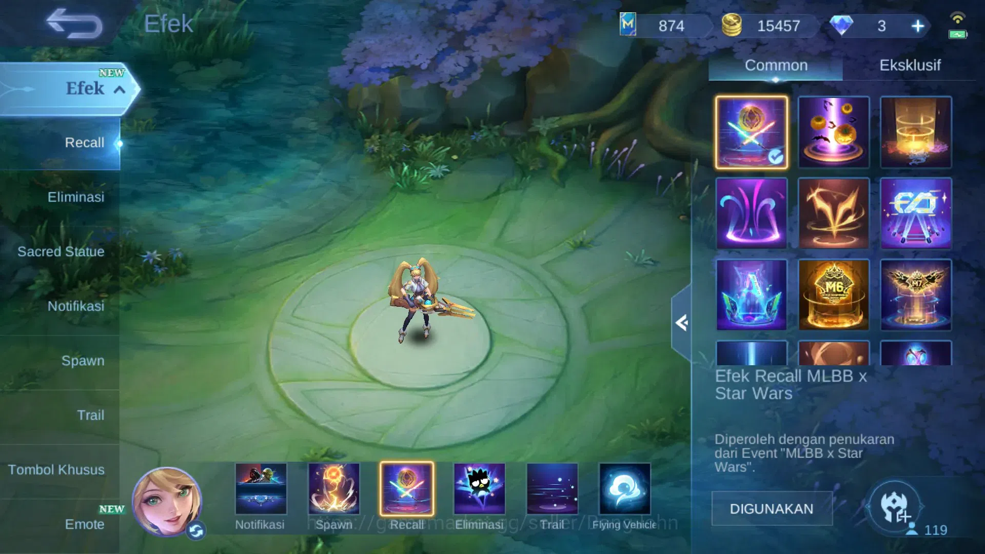 Mobile Legends: Bang Bang Accounts Global Hero 119 | Skin 182 | Ex Glory 59 | Spongeb image 7
