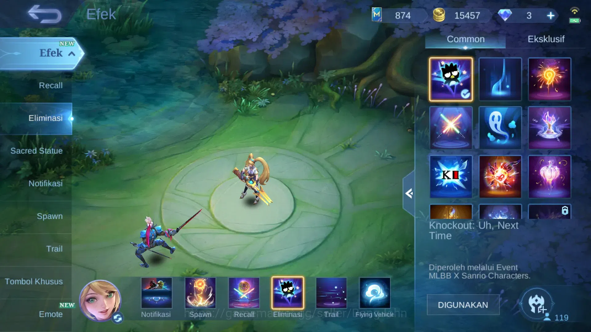 Mobile Legends: Bang Bang Accounts Global Hero 119 | Skin 182 | Ex Glory 59 | Spongeb image 8