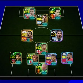 eFootball Accounts High-End Kolektif 3235+ Maldini x Gerrard x Rodri x Luis Suarez x Berbatov x Drogba x Eto'o x 5 Manager