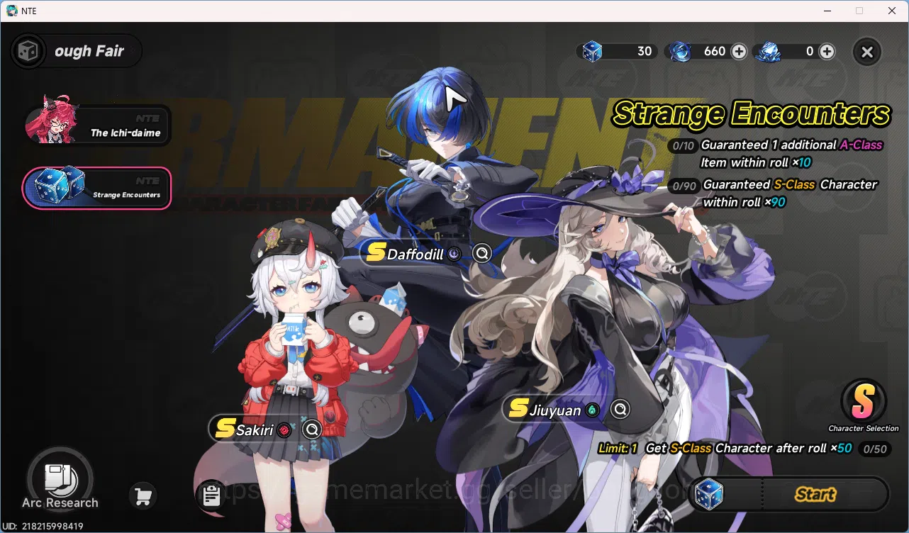 Neverness to Everness Accounts SEA | Starter Lvl 3 | 1 S Nanally + Glider + 5 A C image 3