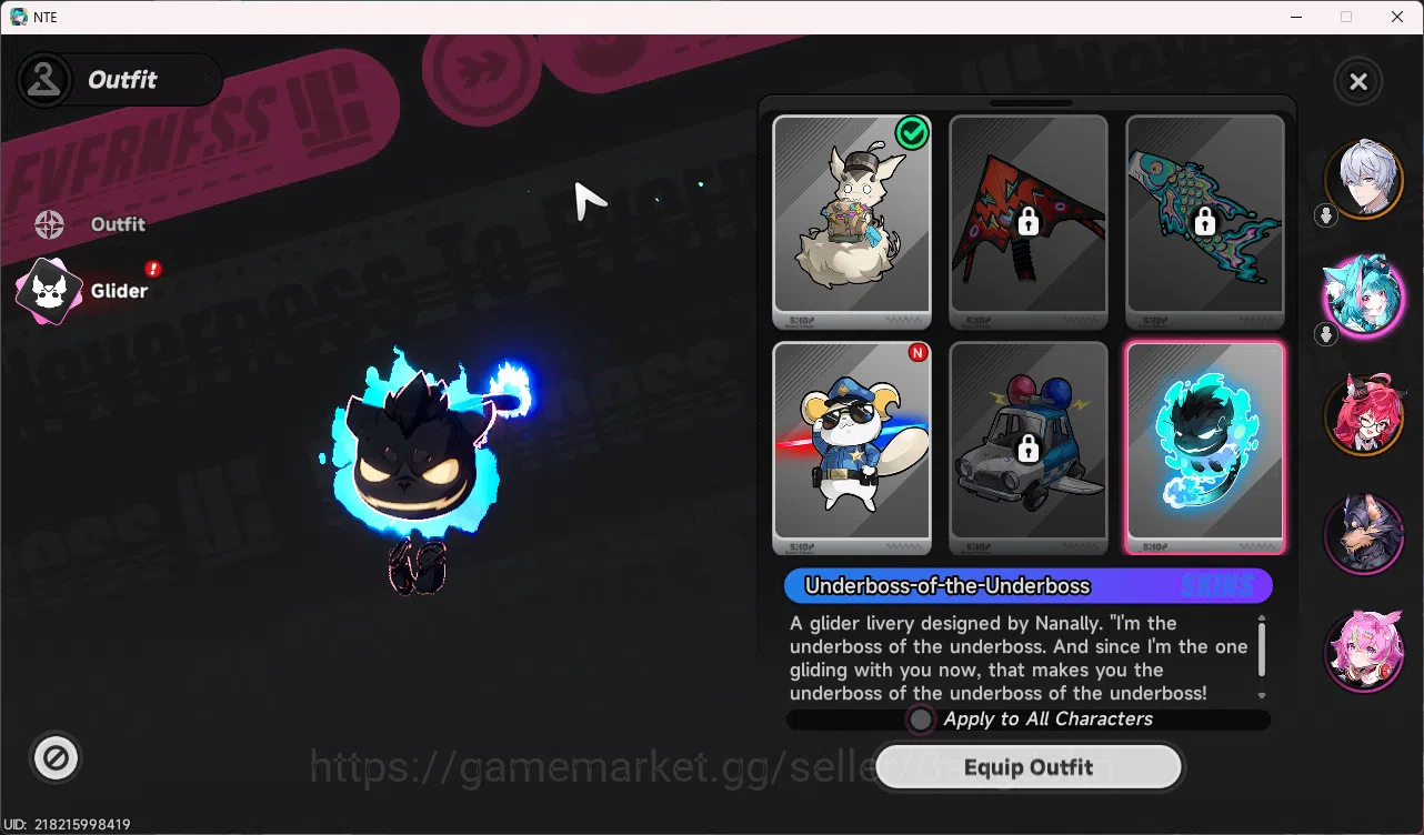 Neverness to Everness Accounts SEA | Starter Lvl 3 | 1 S Nanally + Glider + 5 A C image 8
