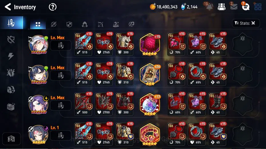 Epic Seven Accounts GLOBAL Unverif|New Era|5 ML(EIlynav, NC Landy, ARa image 10