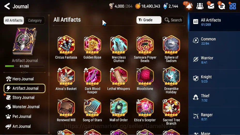 Epic Seven Accounts GLOBAL Unverif|New Era|5 ML(EIlynav, NC Landy, ARa image 18