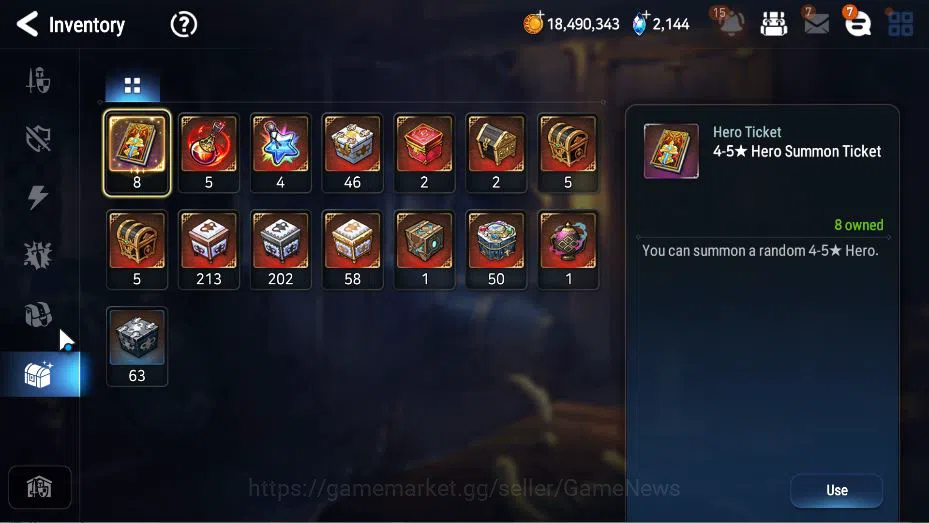 Epic Seven Accounts GLOBAL Unverif|New Era|5 ML(EIlynav, NC Landy, ARa image 3