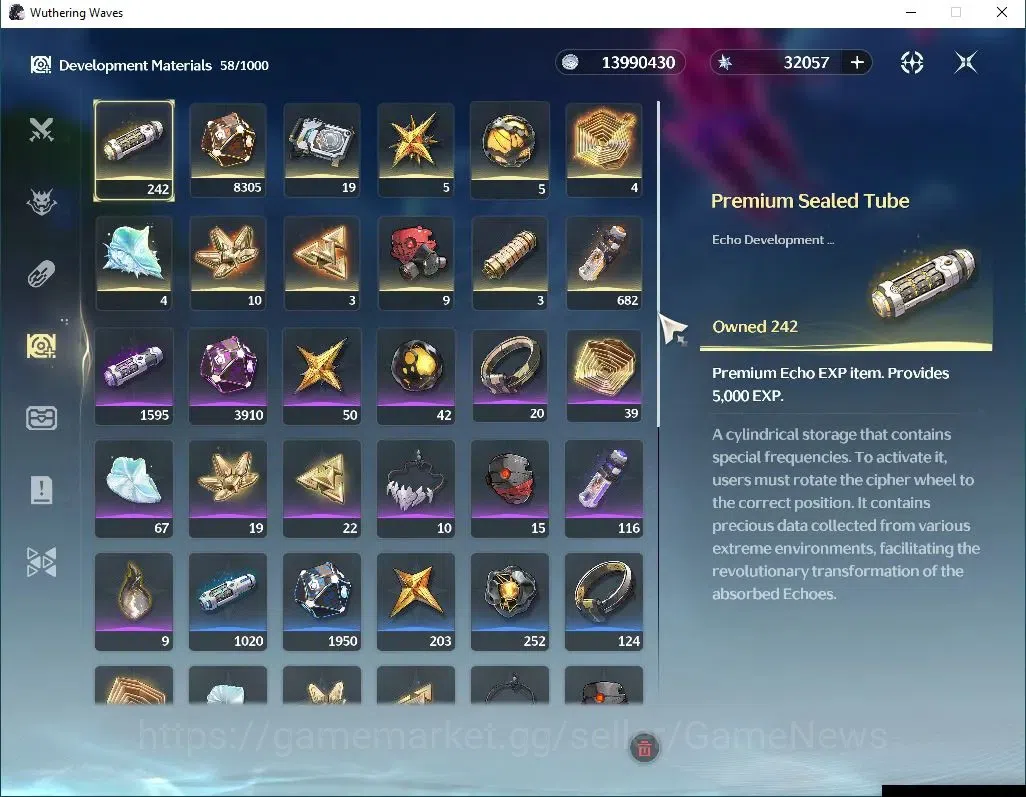 Wuthering Waves Accounts EU | UL 47 | 32K Astrite, 81 Coral | 2 Limited | D image 6