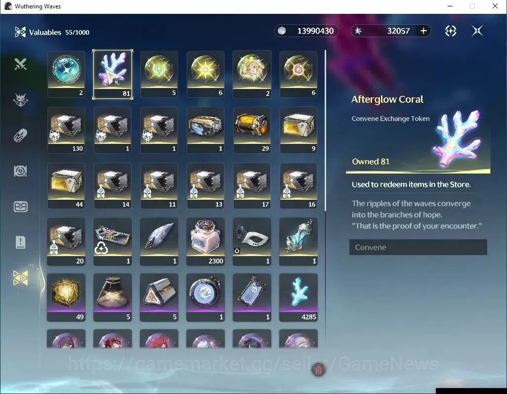 Wuthering Waves Accounts EU | UL 47 | 32K Astrite, 81 Coral | 2 Limited | D image 7
