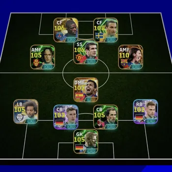 eFootball Accounts Legends & Iconic Players EFOOTBALL COLECTIVE 3257+ | 5 MANAGER BOOSTER,BIGTIME MESSI LONG HAIR,GG