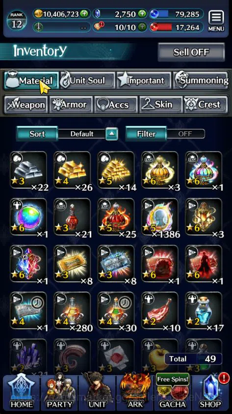 Last Cloudia Accounts GLOBAL|Rank 12|Collab AOT (Levi SA) +Top Tier Unit image 10