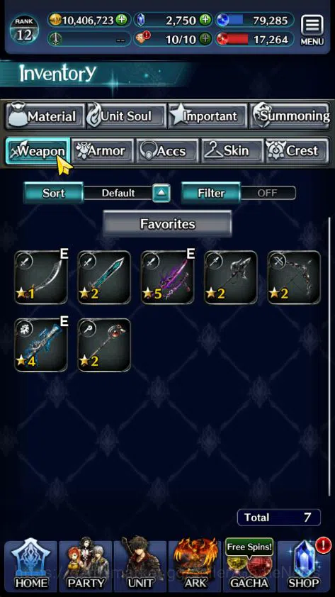 Last Cloudia Accounts GLOBAL|Rank 12|Collab AOT (Levi SA) +Top Tier Unit image 15