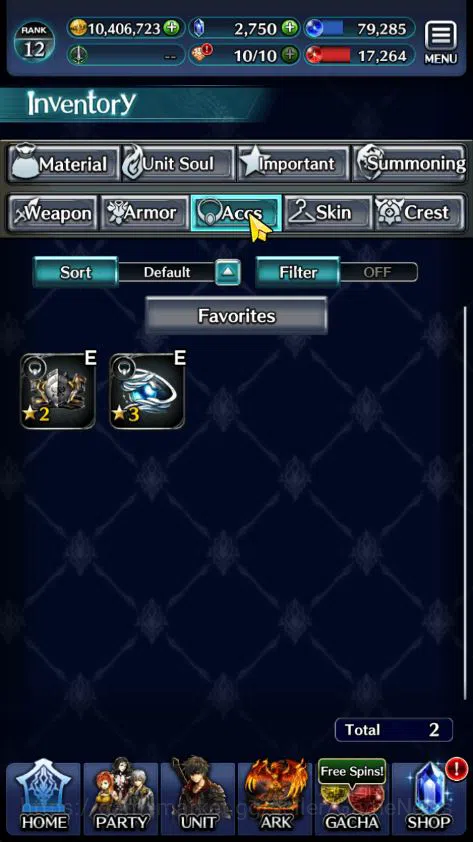 Last Cloudia Accounts GLOBAL|Rank 12|Collab AOT (Levi SA) +Top Tier Unit image 17