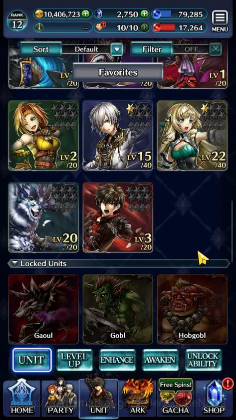 Last Cloudia Accounts GLOBAL|Rank 12|Collab AOT (Levi SA) +Top Tier Unit image 3