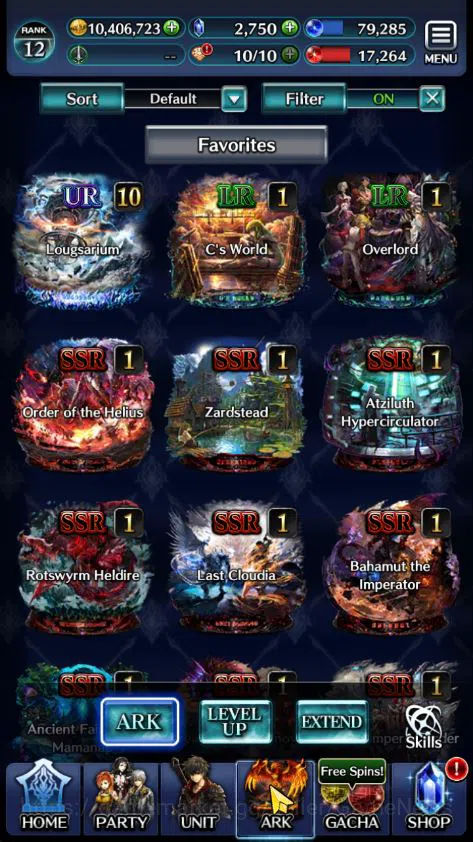 Last Cloudia Accounts GLOBAL|Rank 12|Collab AOT (Levi SA) +Top Tier Unit image 4